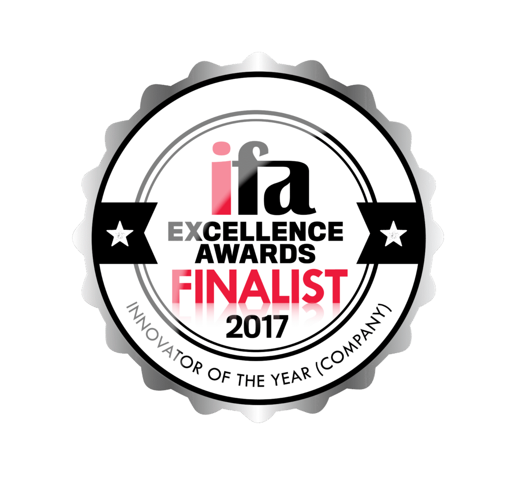 Shartru Wealth ifa Excellence Awards 2017 finalist badge for Dealer Group of the Year.