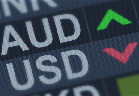 AUD and USD exchange rate chart showing inflation impact, Shartru Wealth economic analysis.